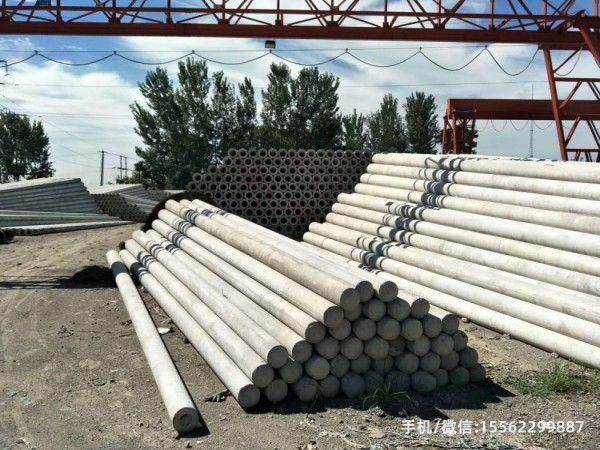 大连190*10米非预应力水泥电线杆